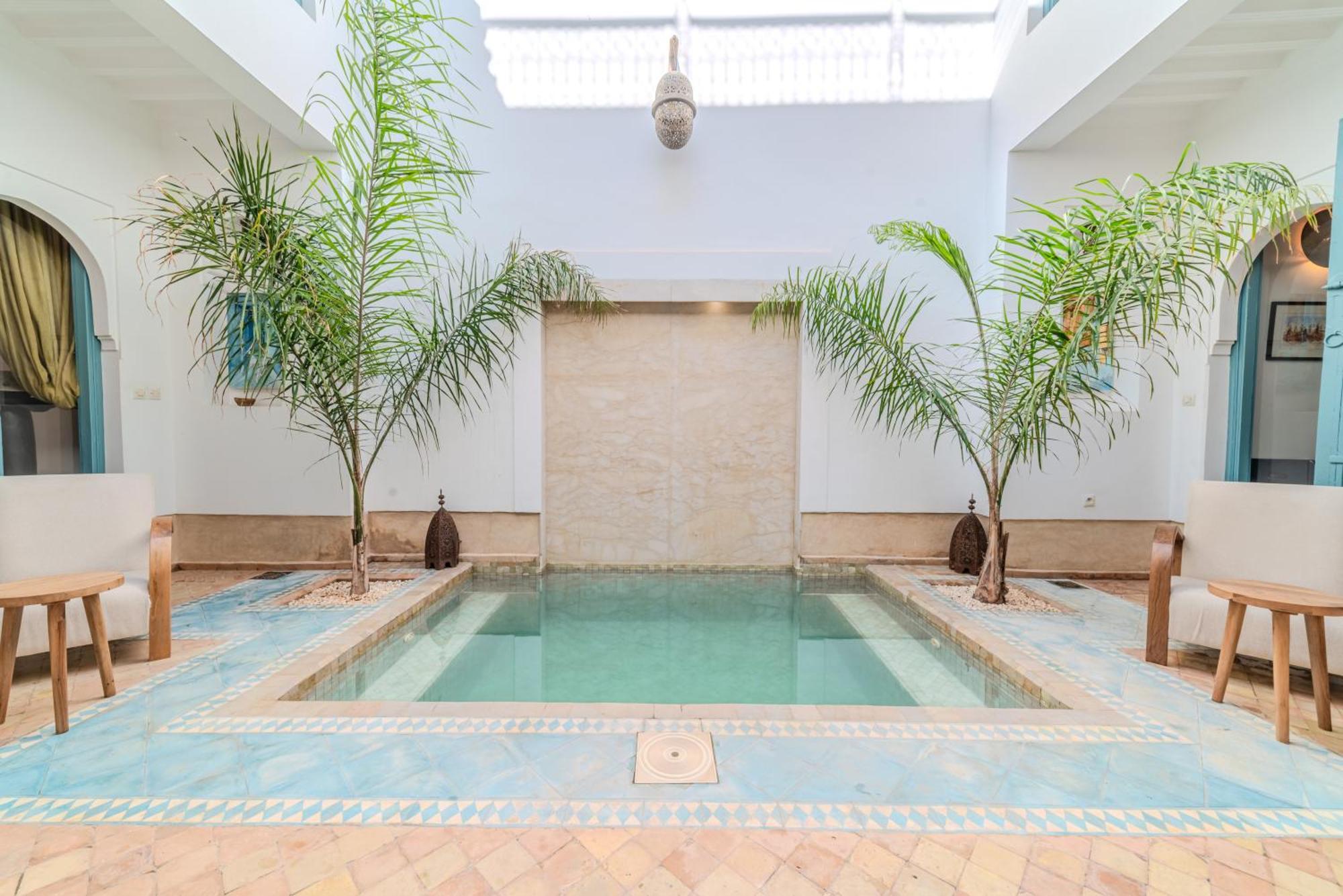 Вилла Riad Ayla Avec Piscine Privee Марракеш Экстерьер фото