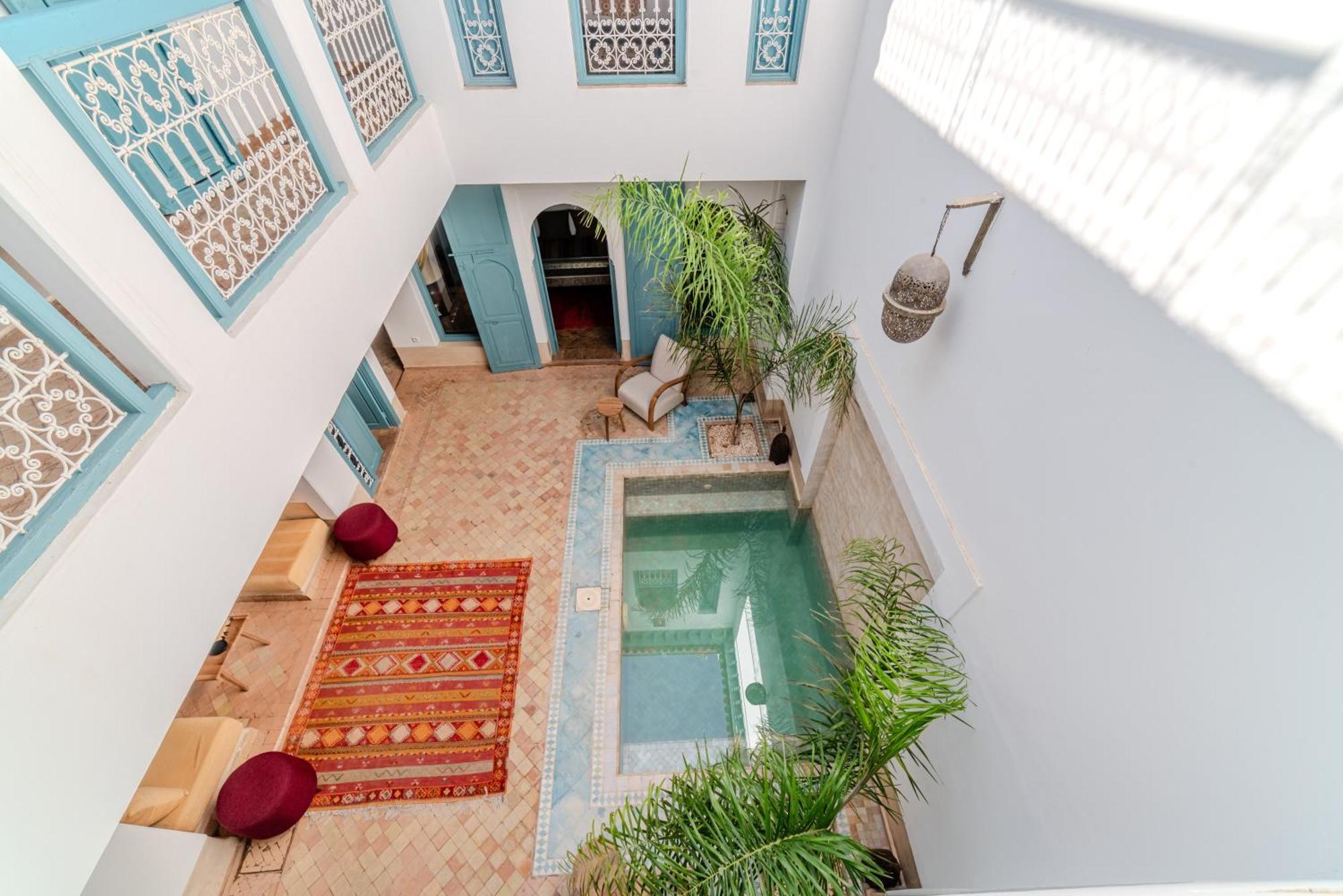 Вилла Riad Ayla Avec Piscine Privee Марракеш Экстерьер фото