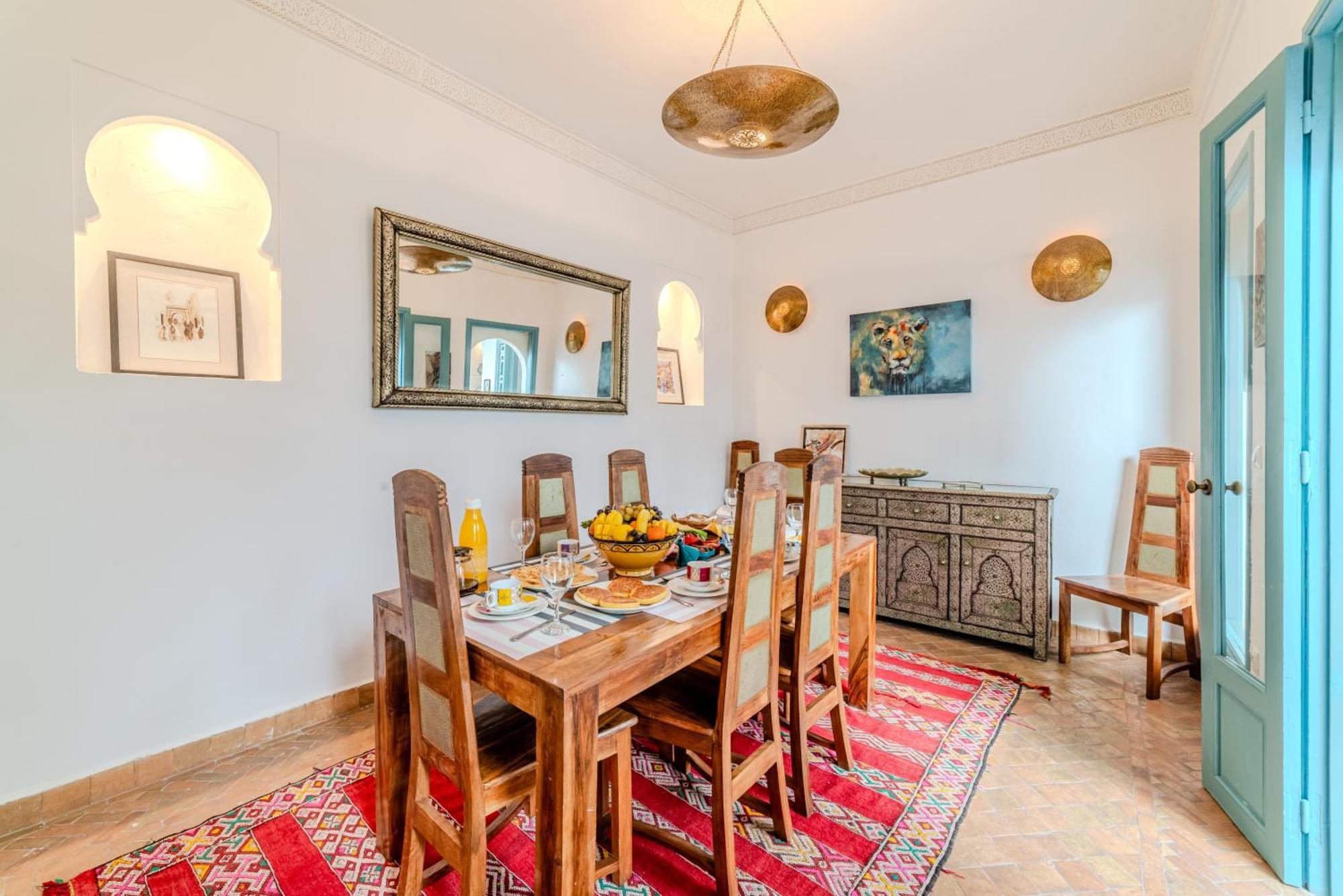 Riad Ayla Avec Piscine Privee Марракеш Экстерьер фото